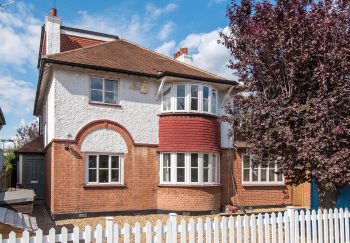 Front exterior of house in Streatham