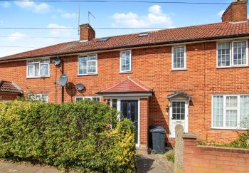Front streetview of loft extension in Ealing London