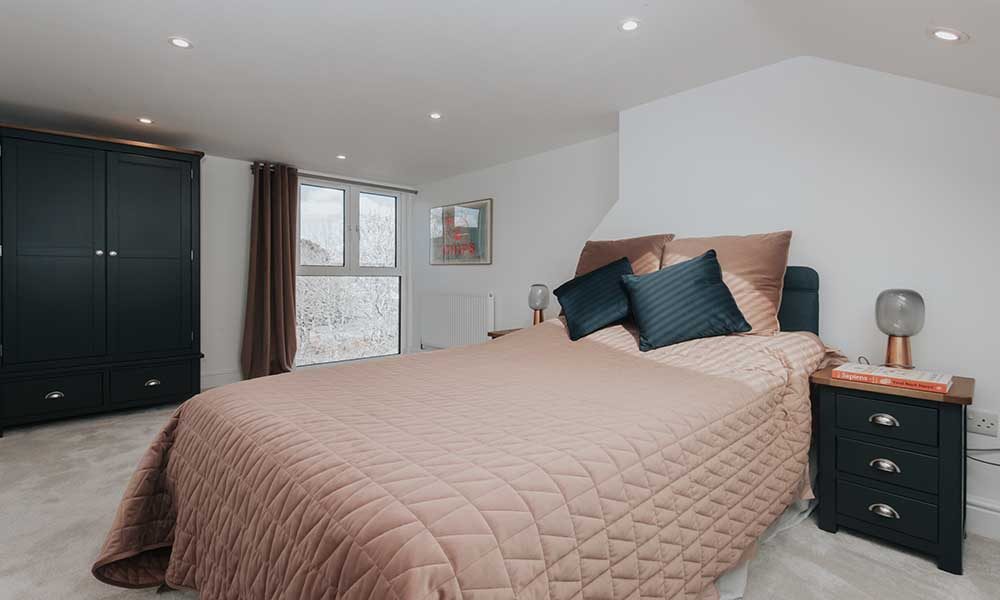 Greenwich loft extension bedroom