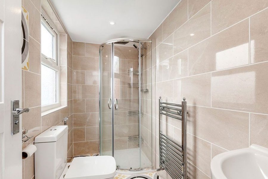 Loft Conversion In Croydon Bathroom Shower 2