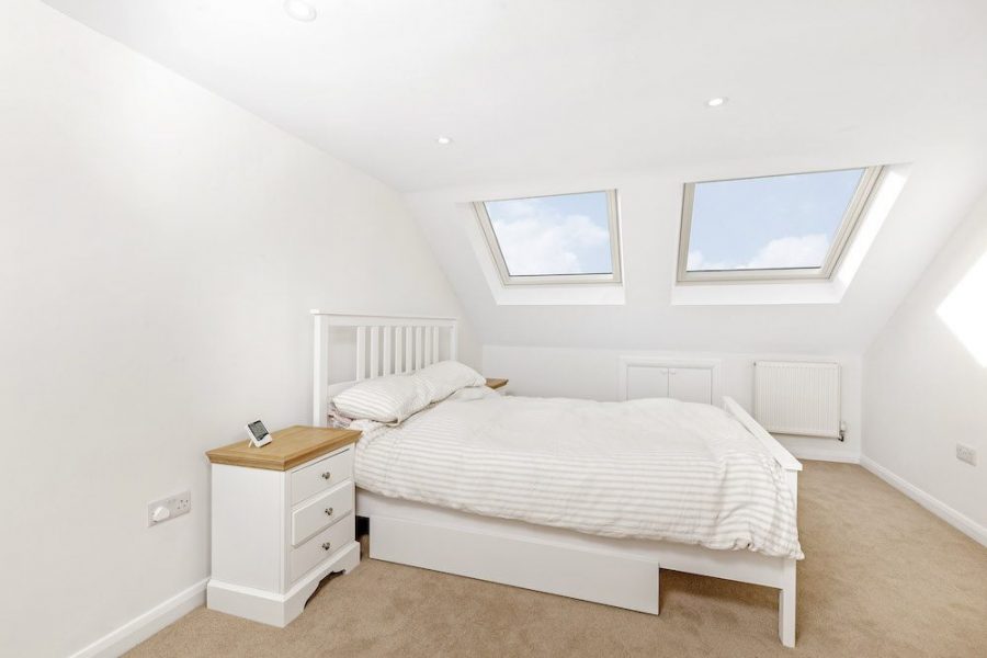 Loft Extension in Southwark bedroom