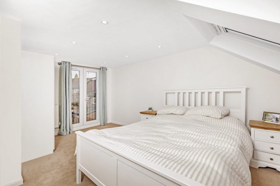 Loft Extension in Southwark bedroom alt