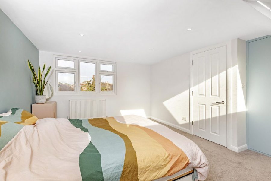loft extension in streatham bedroom window