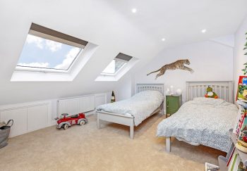 Hip to Gable Extension in Streatham bedroom