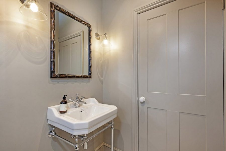 Mansard loft extension Brixton sink
