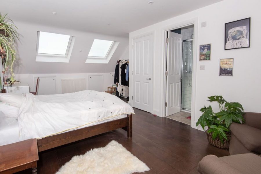 Loft Extension in Brixton bedroom alt