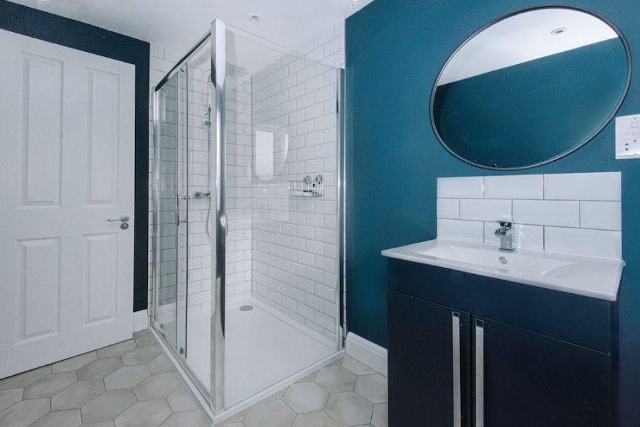Loft Extension in Brixton shower