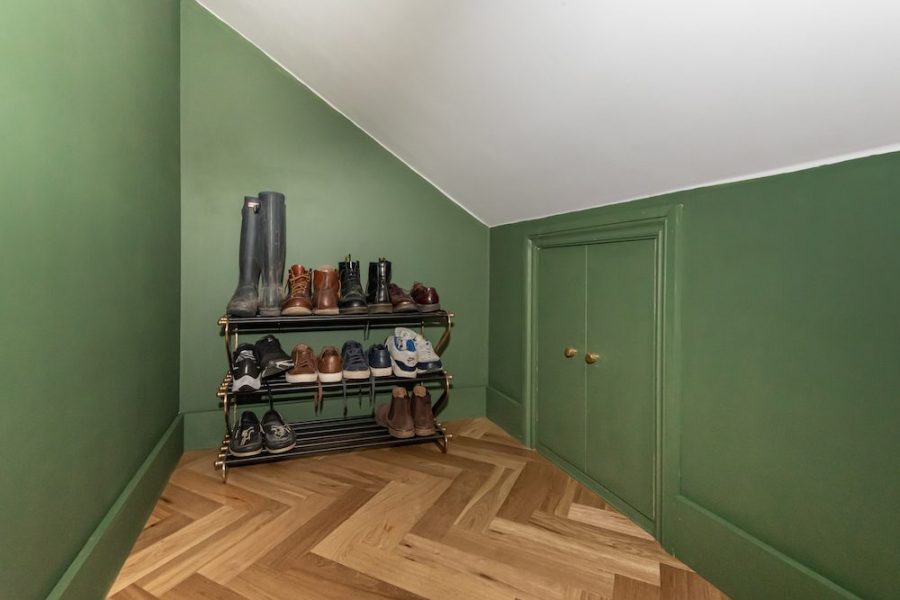 Hip to Gable L-shaped Loft Extension in Brixton storage