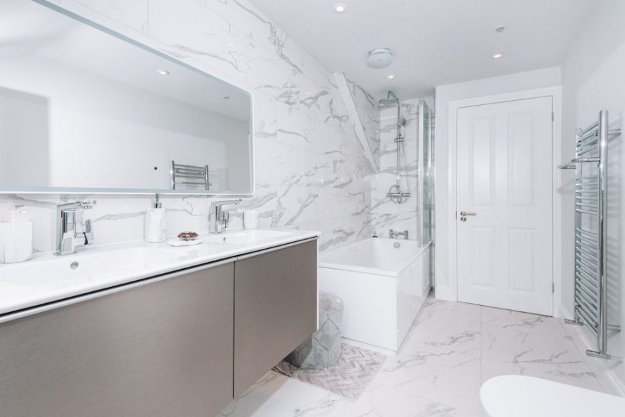 Hip to Gable Dormer loft extension in Thornton Heath bathroom 2