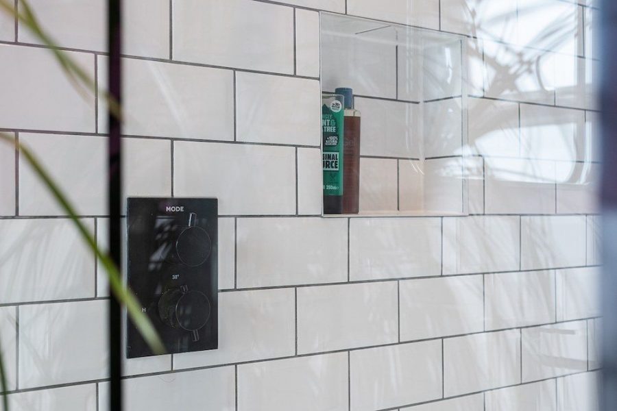 Dormer Loft Extension in Croydon Shower