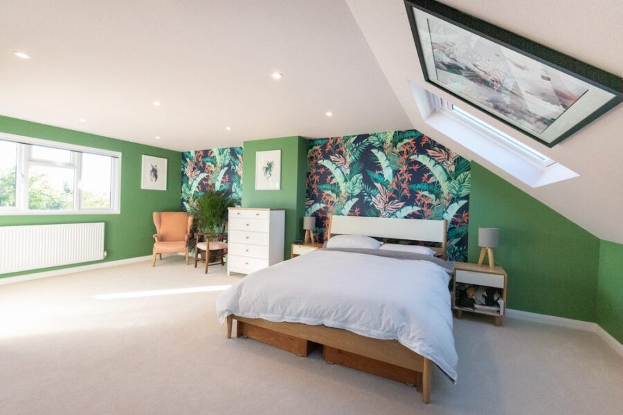 Hip to Gable Dormer Loft Extension Lewisham Bedroom