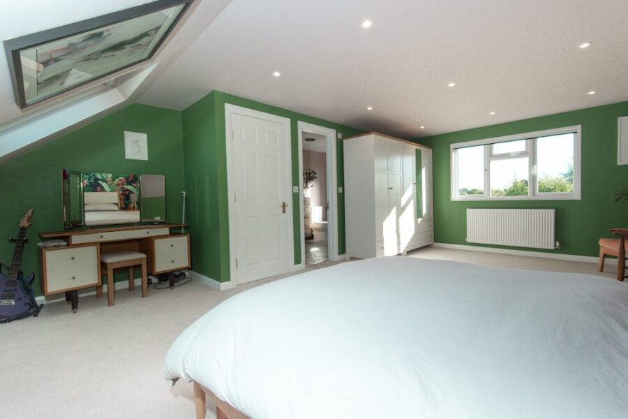 Hip to Gable Dormer Loft Extension Lewisham Bedroom alt 2