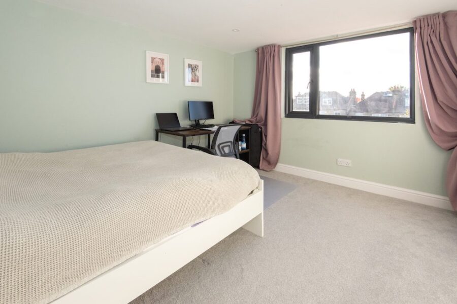 L Shaped Loft Extension in Dulwich Bedroom