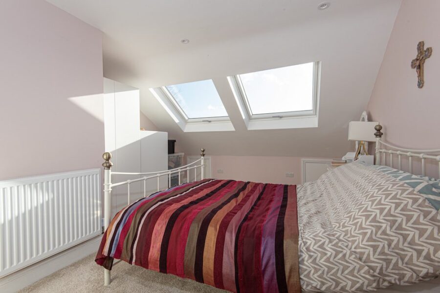 L Shaped Loft Extension in Sutton Bedroom Alt 1