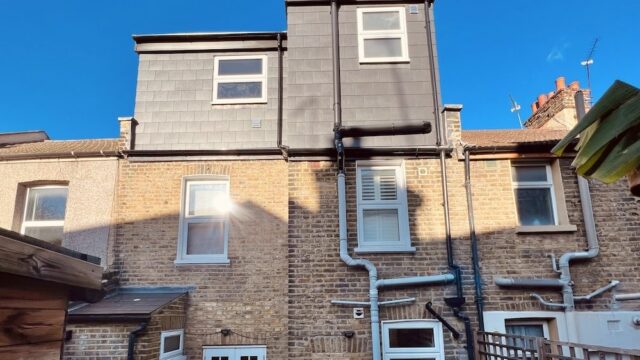 L-Shaped Single Dormer Loft Extension in Dulwich