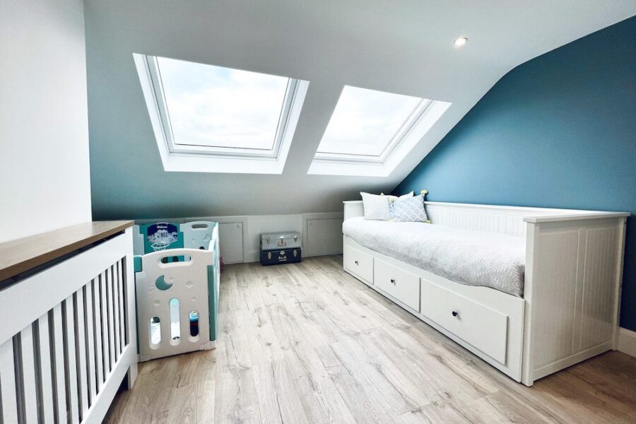L Shaped Loft Extension South Norwood bedroom