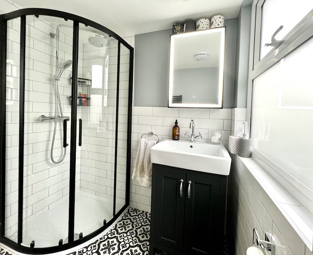 Loft Extension Raynes Park Shower Alt