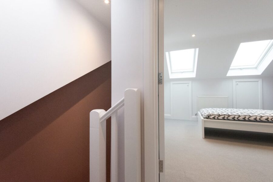 L Shaped Hip 2 Gable Loft Extension Sunbury on Thames 10