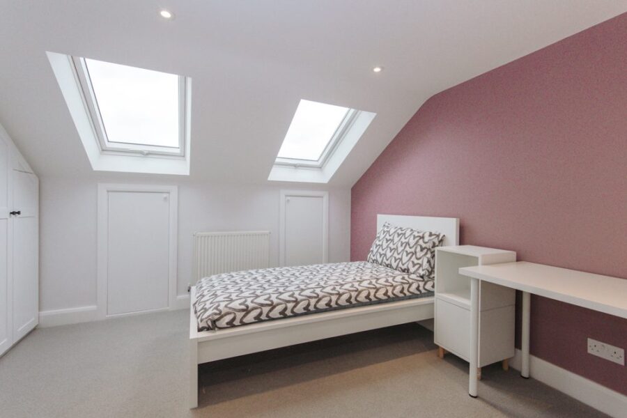 L Shaped Hip 2 Gable Loft Extension Sunbury on Thames Room 1
