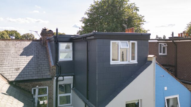 L-Shaped Loft Extension In Wallington