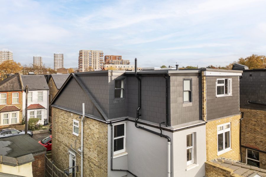 L-Shaped Dormer Loft Conversion In Kingston