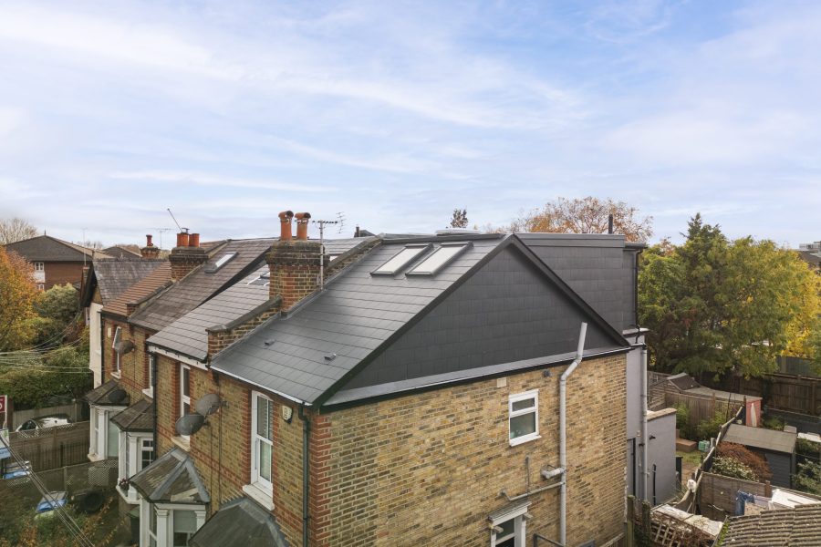 L-Shaped Dormer Loft Conversion In Kingston