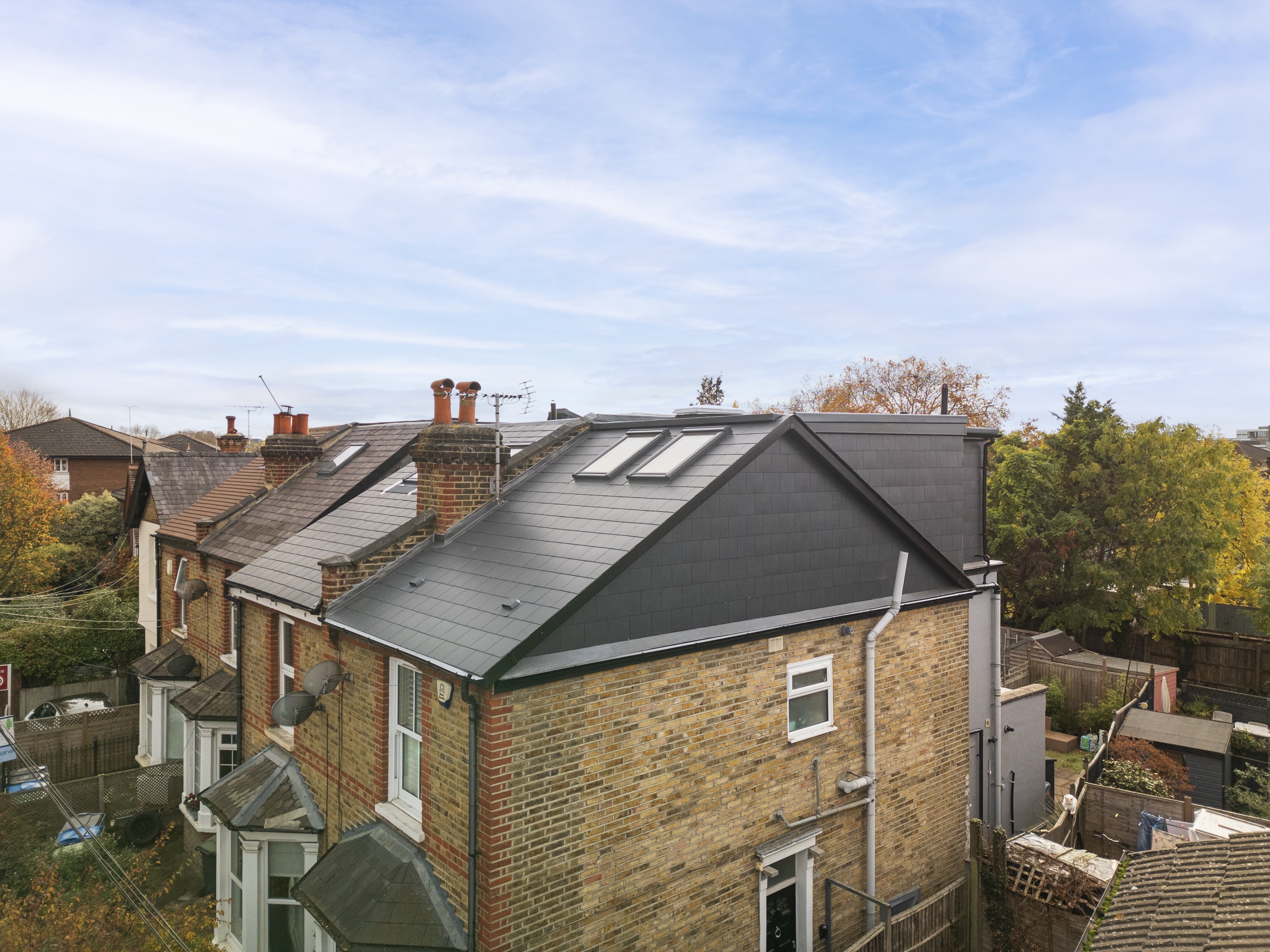 L-Shaped Dormer Loft Conversion In Kingston
